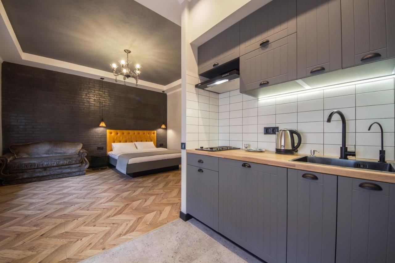 Idea Design Apart-Hotel Prorizna Kiev Dış mekan fotoğraf
