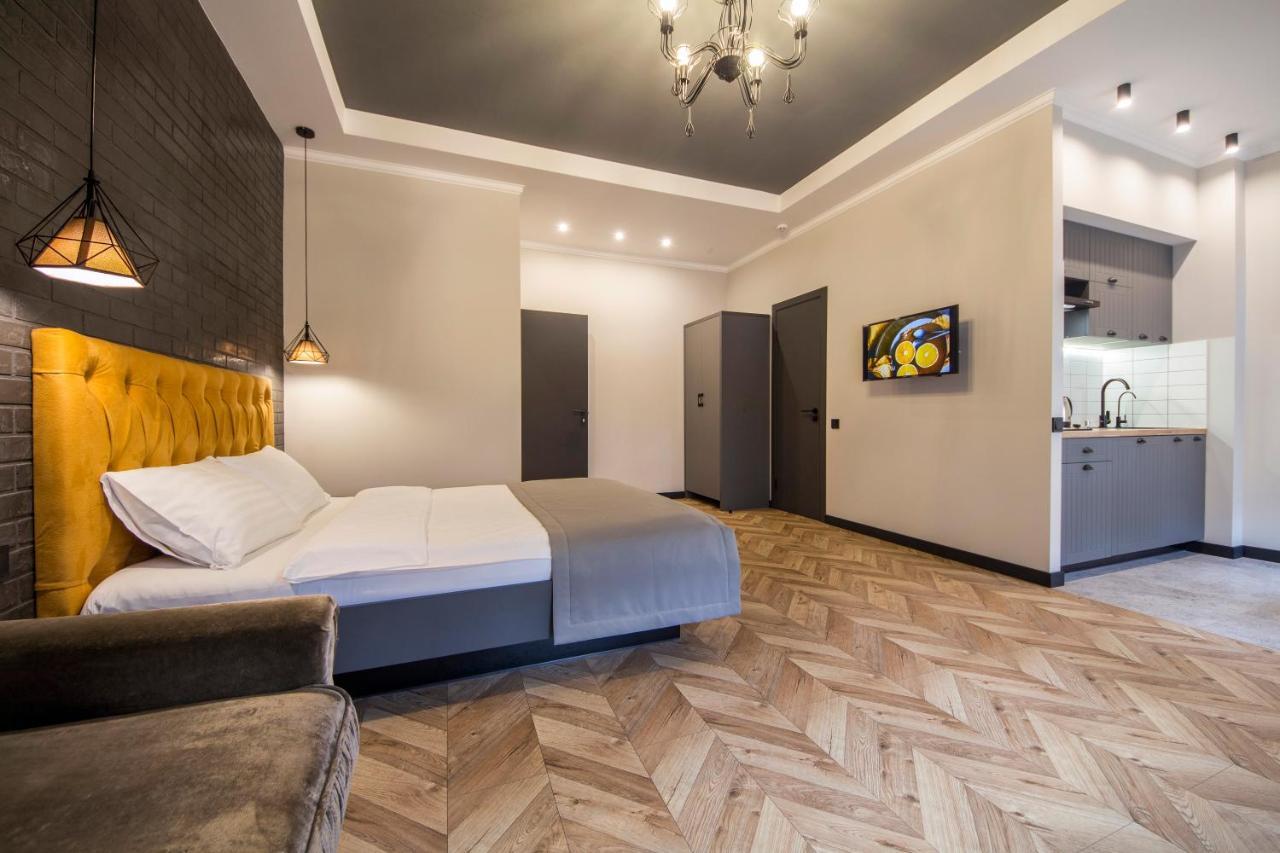 Idea Design Apart-Hotel Prorizna Kiev Dış mekan fotoğraf