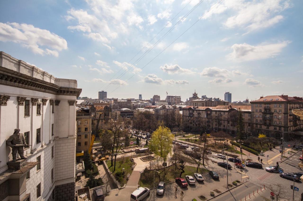 Idea Design Apart-Hotel Prorizna Kiev Dış mekan fotoğraf