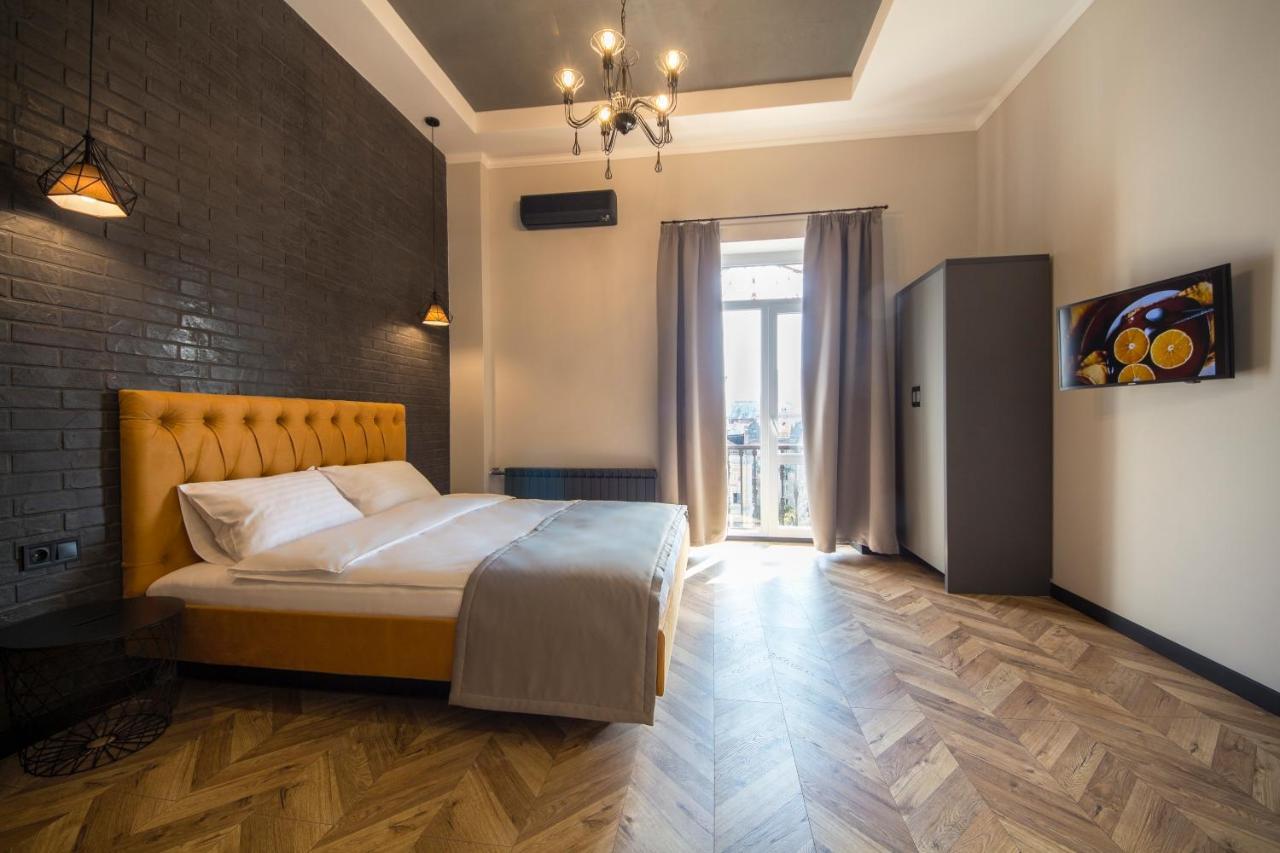 Idea Design Apart-Hotel Prorizna Kiev Dış mekan fotoğraf