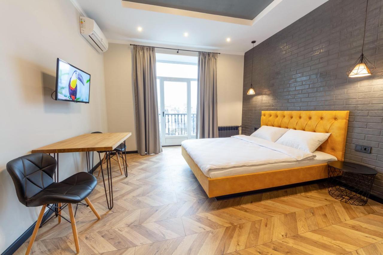 Idea Design Apart-Hotel Prorizna Kiev Dış mekan fotoğraf
