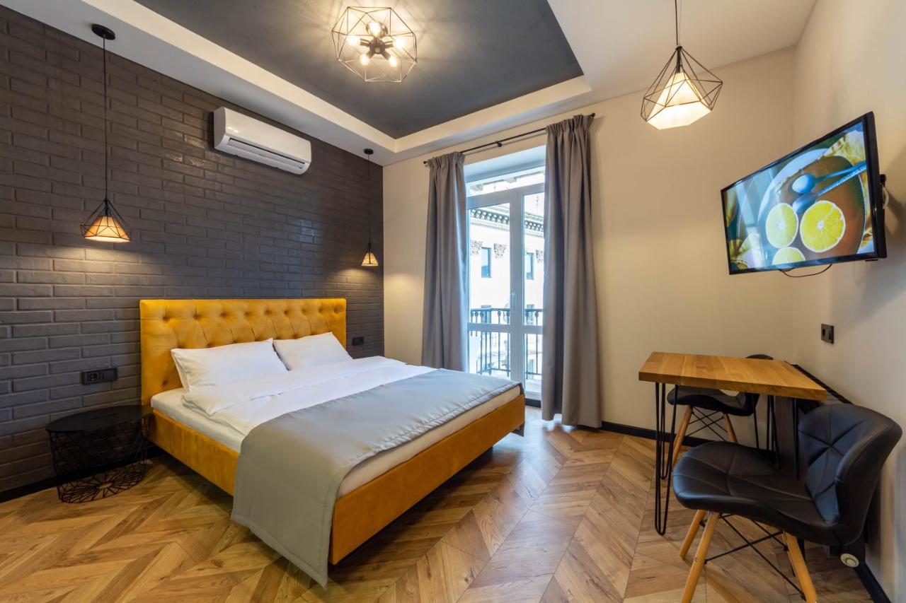 Idea Design Apart-Hotel Prorizna Kiev Dış mekan fotoğraf