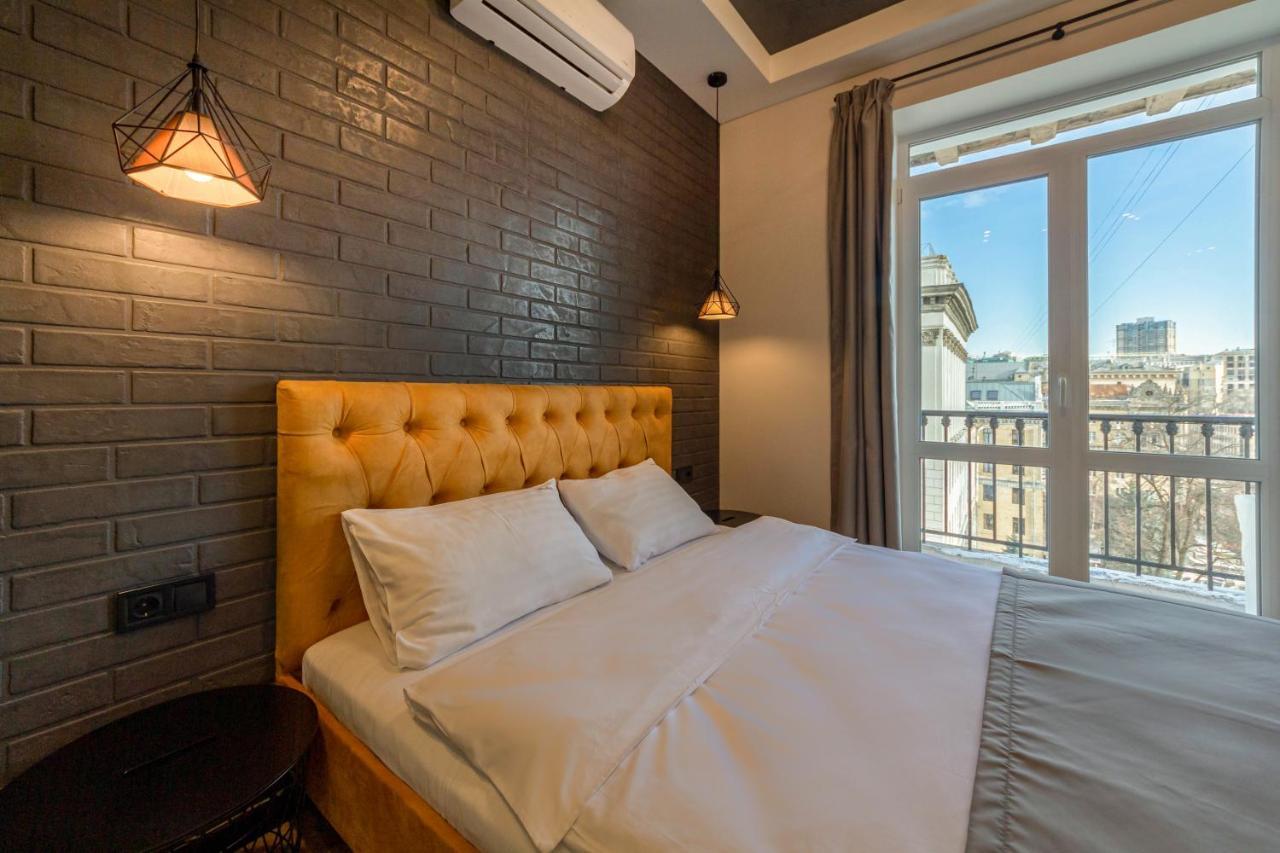 Idea Design Apart-Hotel Prorizna Kiev Dış mekan fotoğraf