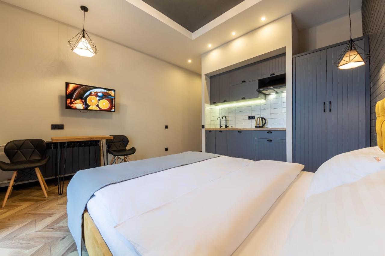 Idea Design Apart-Hotel Prorizna Kiev Dış mekan fotoğraf