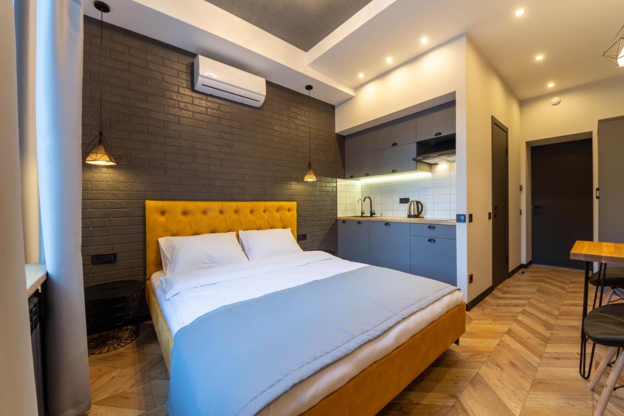 Idea Design Apart-Hotel Prorizna Kiev Dış mekan fotoğraf