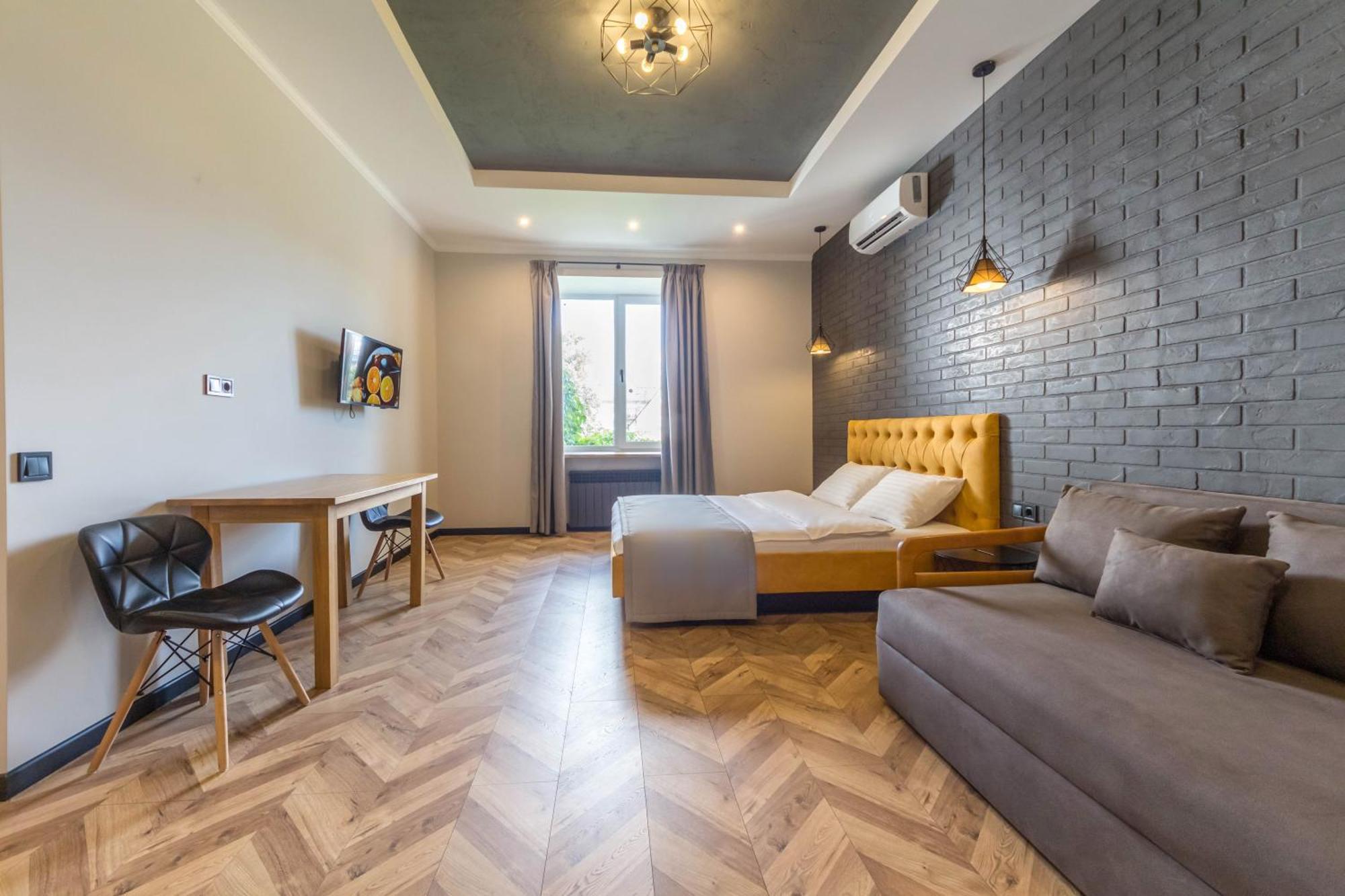 Idea Design Apart-Hotel Prorizna Kiev Dış mekan fotoğraf