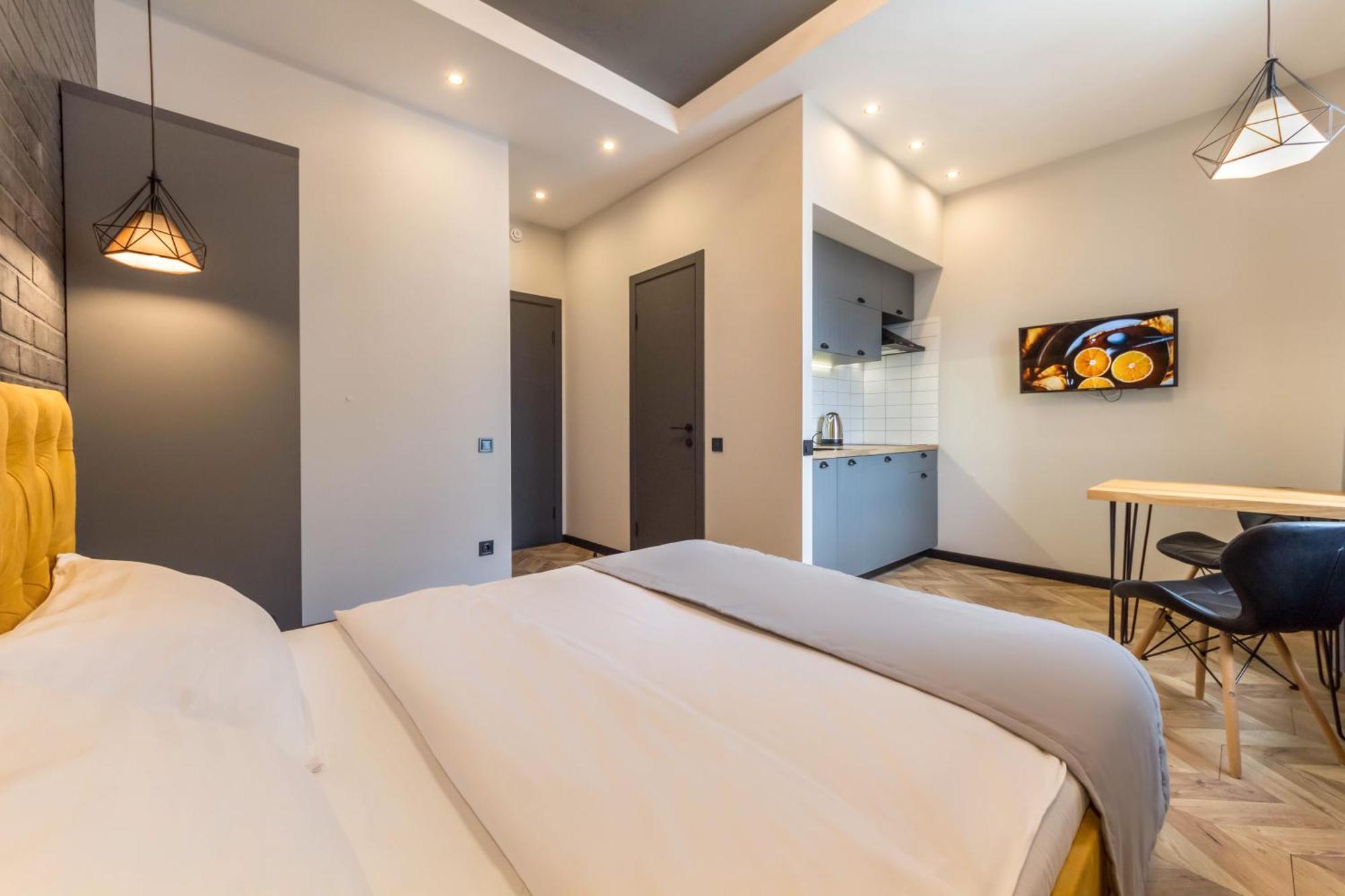 Idea Design Apart-Hotel Prorizna Kiev Dış mekan fotoğraf