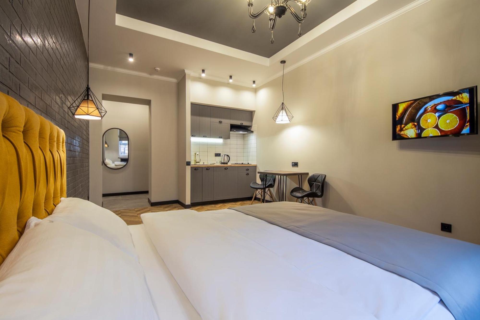 Idea Design Apart-Hotel Prorizna Kiev Dış mekan fotoğraf
