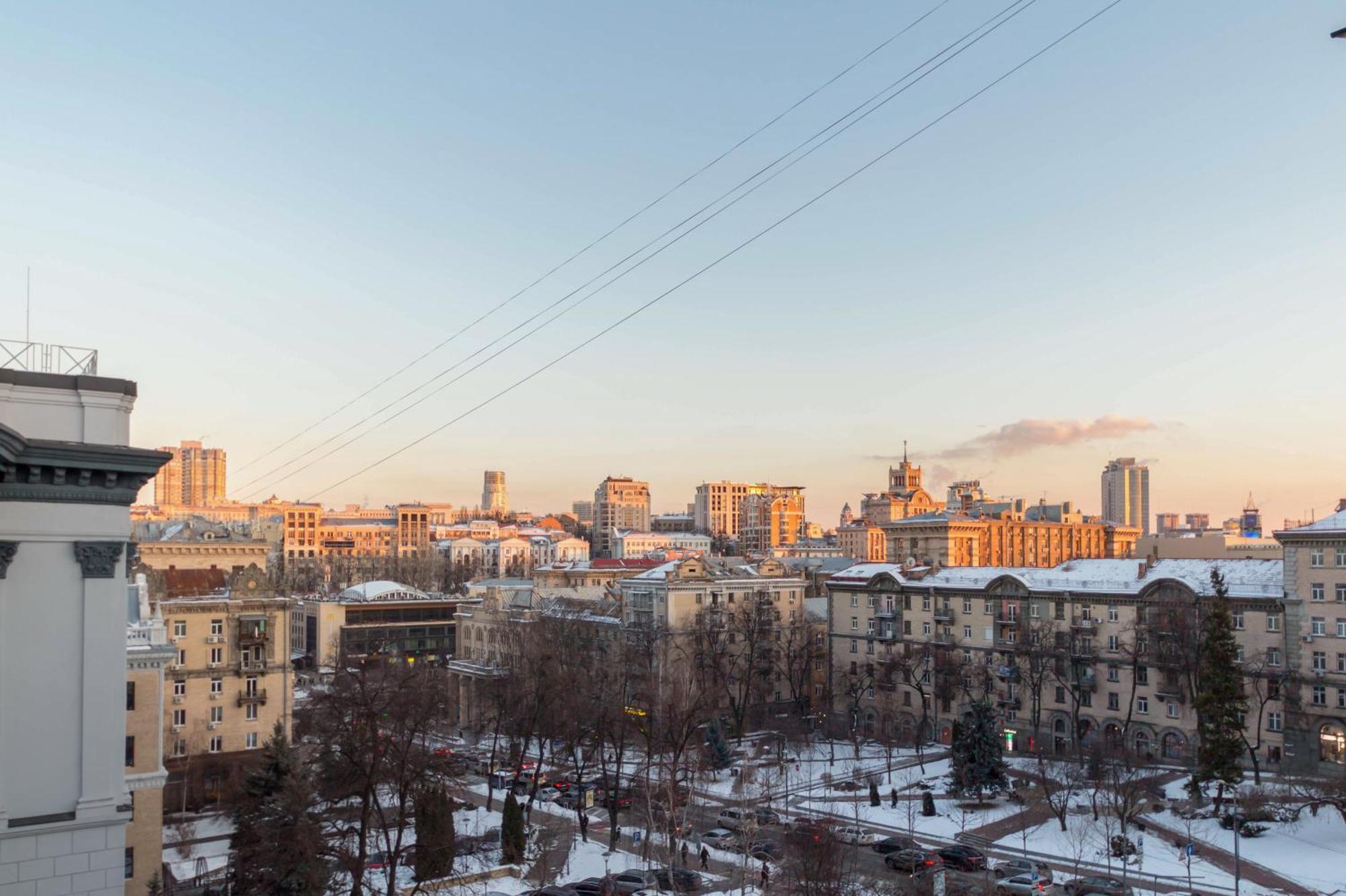 Idea Design Apart-Hotel Prorizna Kiev Dış mekan fotoğraf