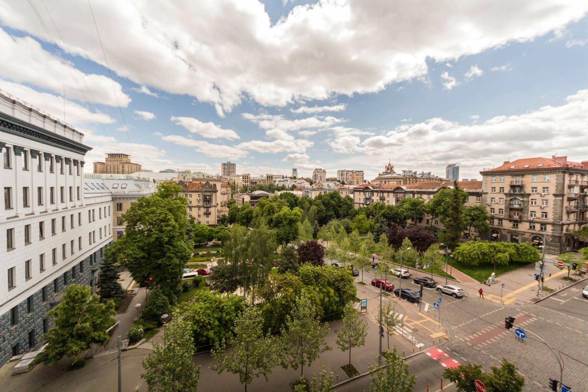 Idea Design Apart-Hotel Prorizna Kiev Dış mekan fotoğraf